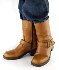 western cowboy  boots.