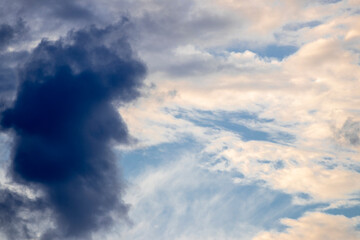 blue sky with some clouds