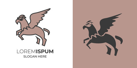 Horse logo. Stable, farm,Valley,Company, Race logo design.Horse  silhouette logo template vector illustration vintage minimal retro
icon mono line