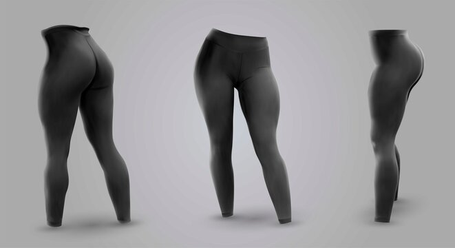 Download 38+ Womens Leggings Mockup Front Half Side View Gif ...