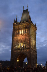 Fototapeta na wymiar tower of Prague
