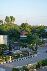 Fototapeta na wymiar City Name sign of Ludhiana, Punjab, India
