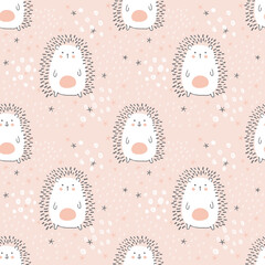 hedgehog pattern © los_ojos_pardos