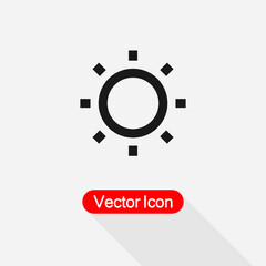 Sun Icon Vector Illustration Eps10