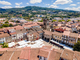 Medieval city center of Guimaraes, Portugal