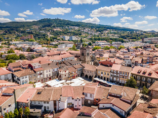 Medieval city center of Guimaraes, Portugal
