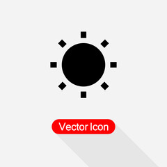 Sun Icon Vector Illustration Eps10