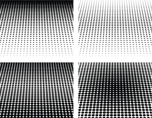 Abstract dotted background. Vector illustration