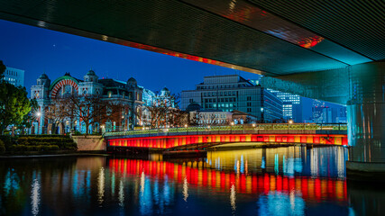 大阪府 仲之島 イルミネーション