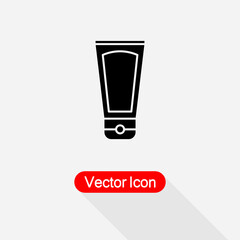 Tube Container For Cream icon Vector Illustration Eps10