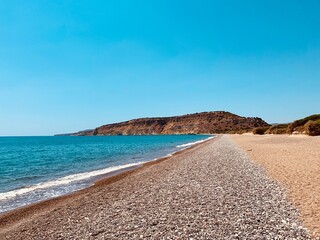 beach and sea