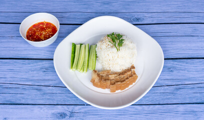 Thai Spicy Seafood and Pork Salads