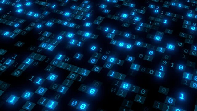 data stream tech background loop