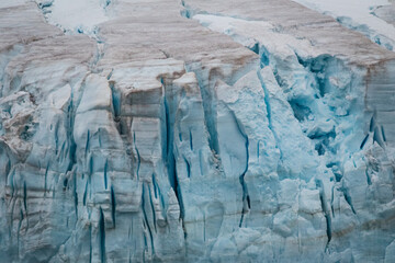 Glacier at Port Charcot, Antactica