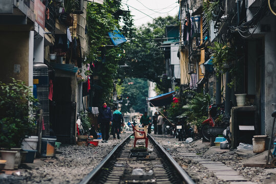 Hanoi Train Tracks