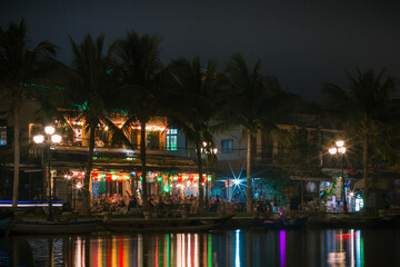 Naklejka premium Hoi An River at Night