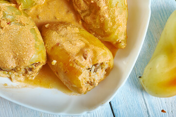 Israel  Stuffed Peppers