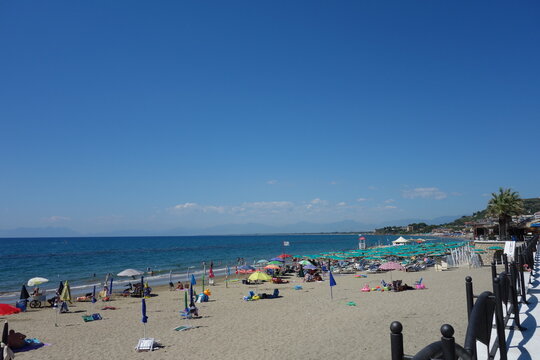 Agropoli Beach On The Cilentan Coast, Italy