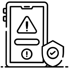 
Trendy design of antivirus icon, editable vector 
