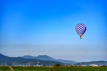 気球飛行中２
