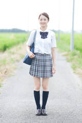 女子高校生ポートレート