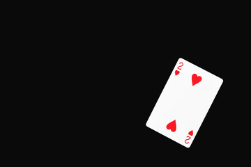 トランプ　ハート　2　素材