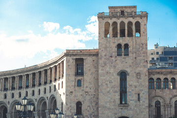 Government House of Armenia is located on Republic Square, Yerevan