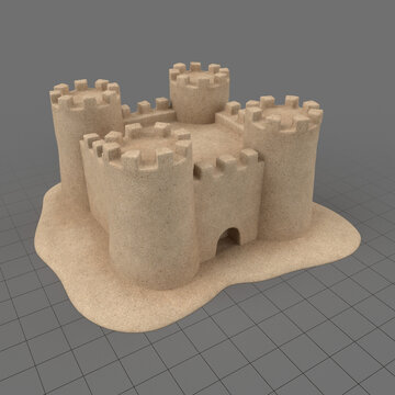 Sand castle 1
