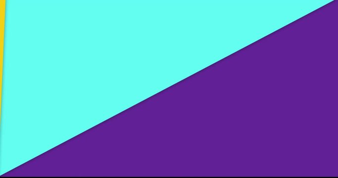 Colorful bright abstract square screen loader or Loopless motion design for intro or translation. 4k resolution animation opener.