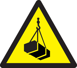 danger overhead crane warning signs
