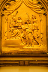 Sineu.Capilla del Sant Crist de les animes. Iglesia parroquial.Es Pla.Mallorca.Baleares.España.
