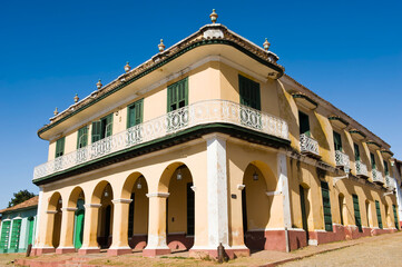 Museo romantico, former palace of the Count Brunet, Trinidad, Sancti Spiritus Province, Cuba,...