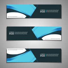 Fototapeta premium Label Banner Background Modern Business Corporate Template Design Web