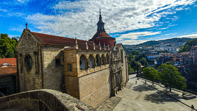 Amarante church Saint Gon&ccedil;alo, Amarante, Portugal.