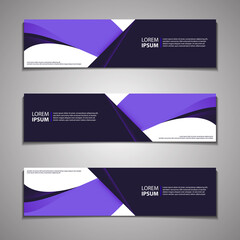 Label Banner Background Modern Business Corporate Template Design Web