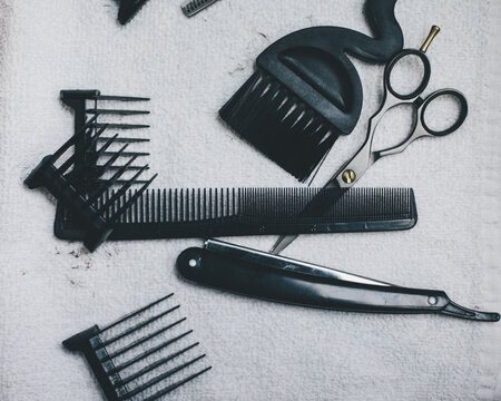The tool of a barber