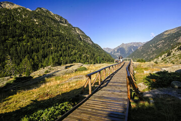 Mirador del planell de Sant Esperit.Valle de Boí.Alta RibagorÇa.Catalunya. España.