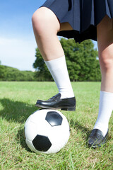 Fototapeta premium サッカー部