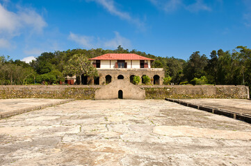 Cafetal La Isabelica, former coffee plantation in hills above Santiago de Cuba, Cuba, Unesco World...