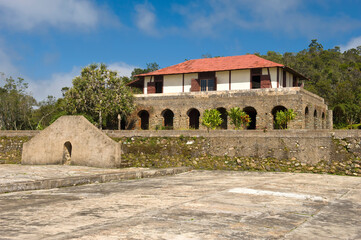 Cafetal La Isabelica, former coffee plantation in hills above Santiago de Cuba, Cuba, Unesco World...
