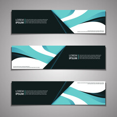 Naklejka premium Label Banner Background Modern Business Corporate Template Design Web
