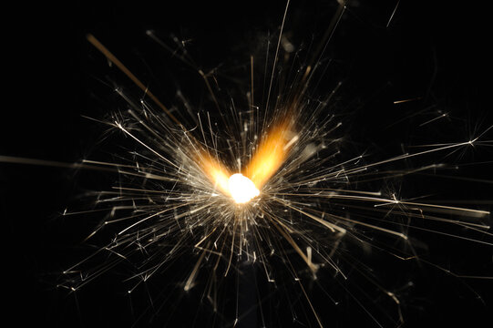 Burning Sparkler