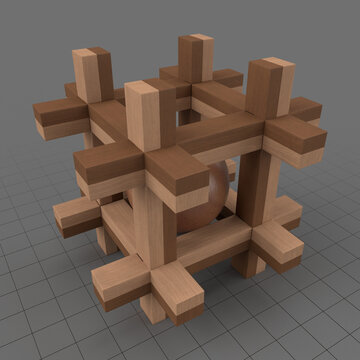Bamboo puzzle