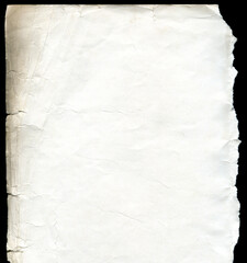photo texture of white crumpled paper