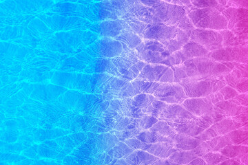 Reflection of sun in water. Abstract water background