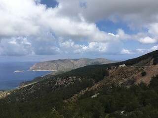 view from the mountain