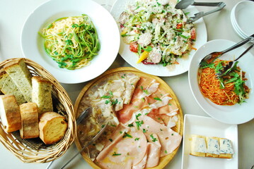 レストランの料理