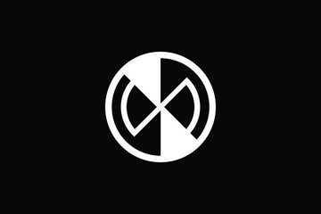 Minimal Innovative Initial MW logo and WM logo. Letter MW WM creative elegant Monogram. Premium Business logo icon. White color on black background. M W