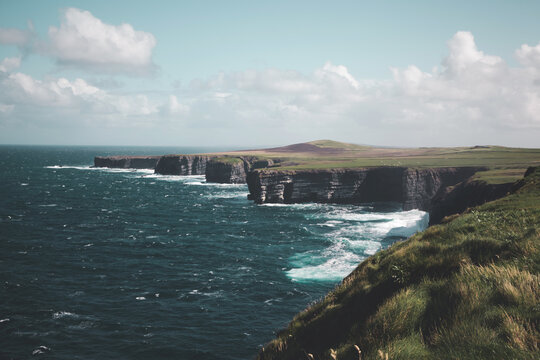 Loop Head Cliffs . Country of Clare Ireland