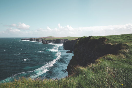 Loop Head Cliffs . Country of Clare Ireland